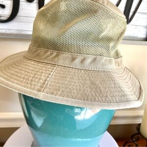 $5 bundle Dorfman Hat Co. Men's Garment Washed Twill Safari Hat With Mesh Sides